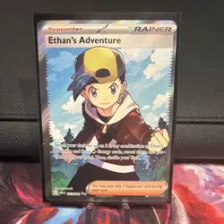 Ethans Adventure Full Art Card 221/182 Destined Rivals Series - Image 1