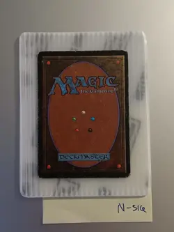 SIGNED Necrite Magic MTG 4th IV Edition Christopher Rush - Image 3