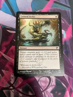 MTG - TAINTED STRIKE - COMMON - NM - SCARS OF MIRRODIN - Image 1