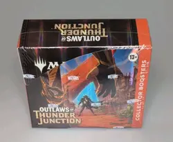 MTG Outlaws of Thunder Junction - Collector Booster Box | Sealed | OTJ | Magic - Image 1