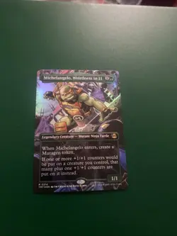 Michelangelo, Weirdness to 11 (Borderless) Teenage Mutant Ninja Turtles Foil - Image 1