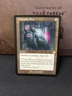 Ashnod's Altar 4 MTG The Brothers' War: Retro Frame Artifacts (BRR) Rare LP - Image 1