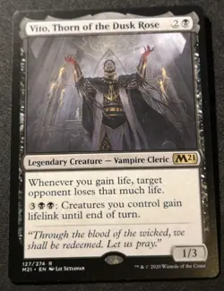 Vito, Thorn Of The Dusk Rose - M21 - MTG - EN - NM - 127/274 - Image 1