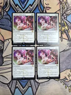 4x Solitary Confinement - NM/M Modern Horizons 2 MH2 MTG Magic - Image 1