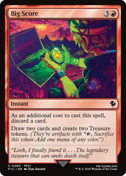 Big Score - 290 - Commander: FINAL FANTASY- Near Mint - MTG - Image 1