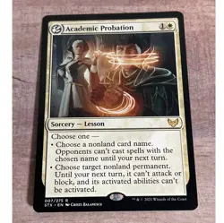 Academic Probation - Strixhaven: School of Mages - Magic the Gathering MTG - Image 1