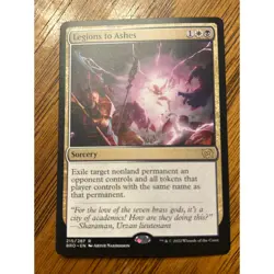 Legions to Ashes NM-Mint, English The Brothers' War MTG Magic x1 - Image 1