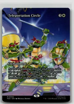 Teleportation Circle (Borderless) - Teenage Mutant Ninja Turtles Normal - NM - Image 1
