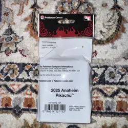 Pokemon World Championships Anaheim Pikachu Rockabilly Sleeves Sealed New - Image 2