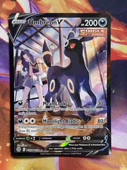 Umbreon V TG22/TG30 Ultra Rare Brilliant Stars Pokemon TCG - NM - Image 1