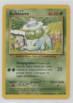 Bulbasaur Italian Pokemon Base Set #44 1999 - Image 1