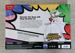 Pokemon Ascended Heroes Premium Poster Collection Box - Mega Gardevoir Sealed 🔥 - Image 2
