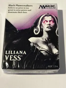 MTG M15 Sample Deck - Liliana Vess - Black Planeswalkers Sealed(with one tear) - Image 1