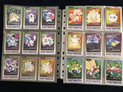 Pokemon 1997 Bandai Carddass Japanese Vintage Complete Master Set - Image 3