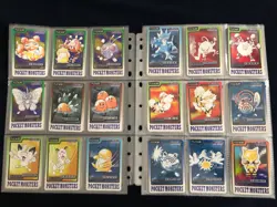 Pokemon 1997 Bandai Carddass Japanese Vintage Complete Master Set - Image 4