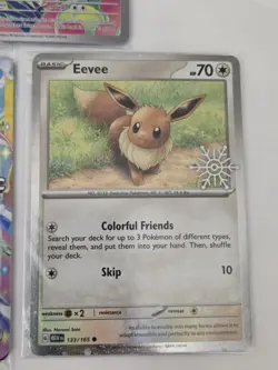 Pokemon TCG: SEALED Bulbasaur / Eevee / Vaporeon ex Stamped Promo Card Lot - Image 4