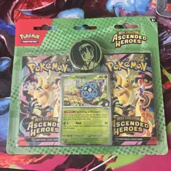Pokemon Mega Evolution Ascended Heroes 2-Pack Blister Erika (Factory Sealed) - Image 1
