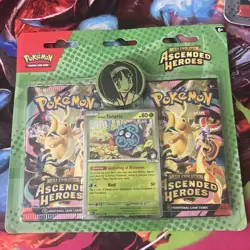 Pokemon Mega Evolution Ascended Heroes 2-Pack Blister Erika (Factory Sealed) - Image 2