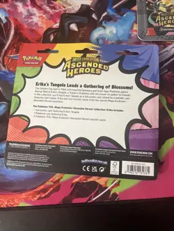 Pokemon Mega Evolution Ascended Heroes 2-Pack Blister Erika (Factory Sealed) - Image 3