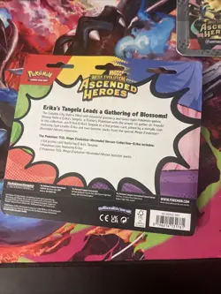 Pokemon Mega Evolution Ascended Heroes 2-Pack Blister Erika (Factory Sealed) - Image 4