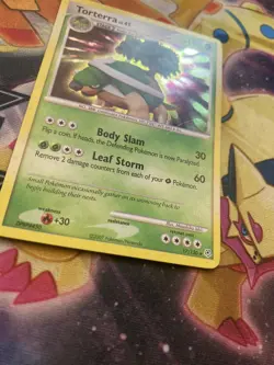Torterra 17/130 Holo Diamond & Pearl Base Pokemon Card HP - Image 3