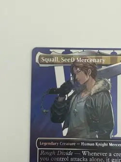 Squall, Seed Mercenary #0547 - Borderless Surge Foil - MTG Final Fantasy VIII NM - Image 3