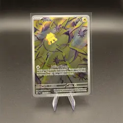 Pokemon Joltik 150/142 Sv07 Stellar Crown Holo Illustration Rare - Image 1