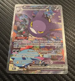 Pokemon Team Rocket's Crobat ex 234/182 Full Art Holo 310 HP Destined Rivals - Image 3