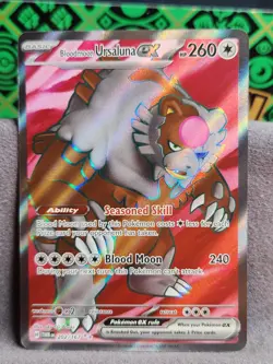 Bloodmoon Ursaluna ex 202/167 Sv06: Twilight Masquerade Holo Pokemon TCG NM - Image 1