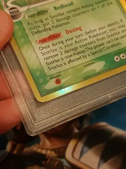 Pokemon Snorlax MISPRINT PSA 8 EX Dragon Frontiers Holo Delta Species #10/101 - Image 3
