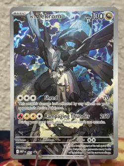 Pokemon TCG N’s Zekrom #031 Black Star Promo Full Art Ascended Heroes Promo NM/M - Image 1