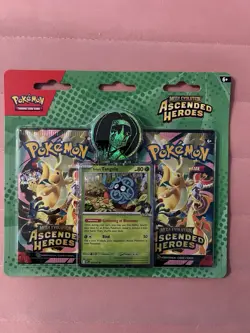 Pokemon TCG Ascended Heroes 2-Pack Blister | Erika’s Tangela Promo | New Sealed - Image 1