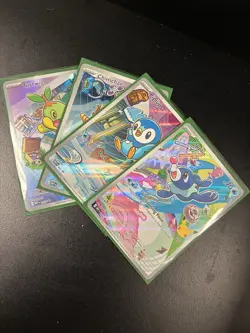 Pokemon First Partner Turtwig Chimchar Piplup Popplio All For One Price - Image 1