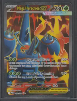 Mega Heracross ex - 108/094 - Ultra Rare - Phantasmal Flames - Pokemon TCG NM - Image 1