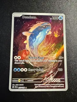 Pokemon TCG Dondozo 207/198 Scarlet & Violet Base Set Illustration Rare NM - Image 1