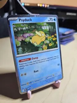 Pokemon TCG: Psyduck MEP 007 Black Star Promo - Image 2