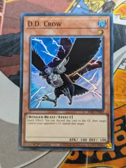 Yu-Gi-Oh! - D.D. Crow - RA02-EN002 - Super Rare - 1st Edition - Image 1