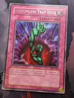 Bottomless Trap Hole LOD-092 Legacy of Darkness 1st Edition - VLP - Image 1