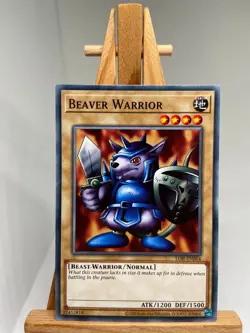 Beaver Warrior - LOB-EN064 - NM - YuGiOh - Image 1