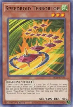 Speedroid Terrortop - LED8-EN009 - Common 1st Edition - Yugioh - Image 1