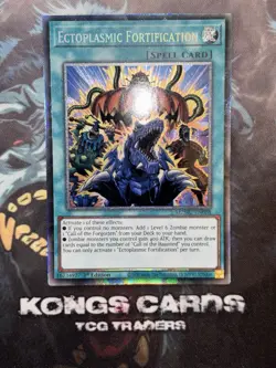 MZMU-EN008 Ectoplasmic Fortification Collector's Rare YuGiOh! NEW - Image 1