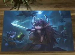 YGO Recon Scout Fur Hire TCG CCG Playmat Trading Card Game Mat Table Desk Pad - Image 1