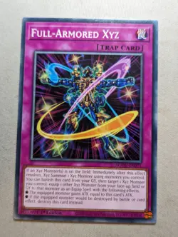 Full-Armored Xyz AGOV-EN071 1st Edition YuGiOh TCG Card - Image 1