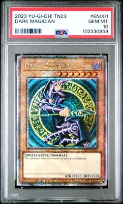 Dark Magician - PSA 10 - TN23-EN001 - Quarter Century Secret Rare - Yugioh - Image 1
