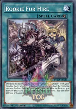 1st Ed Rookie Fur Hire PHRA-EN065 Yugioh - Image 1
