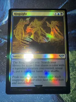 Ringsight Universes Beyond: the Lord of the Rings: Tales of Middle-Earth Foil - Image 1