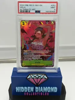 EB01-052 Viola Alternate Art One Piece English - PSA 9 Mint - Image 1
