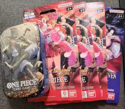 One Piece Tcg Op-13 Mini Tin Vol & 3 Eb-03 Singles Heroines & 1 Op-14 Bundle - Image 1