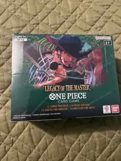 ONE PIECE LEGACY OF THE MASTER BOOSTER BOX OP12 24 Packs English Sealed new - Image 1