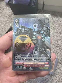 2021 Weiss Schwarz Marvel Maximum Warmachine! Gold Stamp S89-037 (ENGLISH) - Image 1